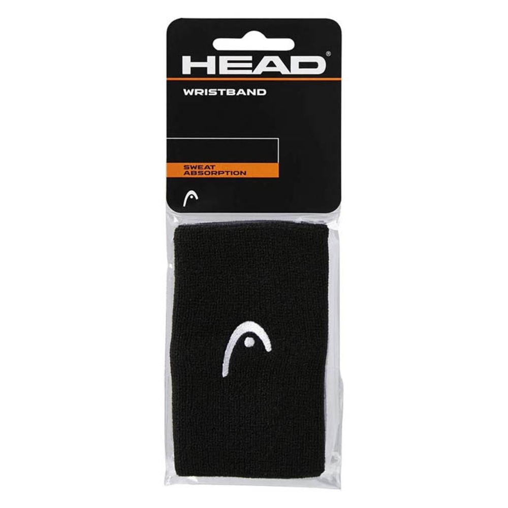 HEAD BANDEAU POIGNET 5"  - HEAD25-BANDEAU POIGNET 5" NOIR