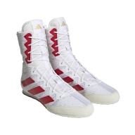 ADI23-CHAUSSURE BOXE BOX HOG 4 BLANC/ROUGE T48