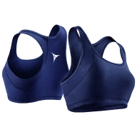 LINEBREAK BRASSIERE Wms Crop Navy