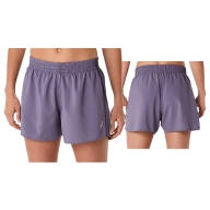 ASICS SHORT Silver 4In Greyish Purple