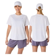 ASICS TEE SHIRT Silver Ss Brilliant White