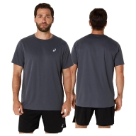 ASICS TEE SHIRT Silver Ss Carrier Grey