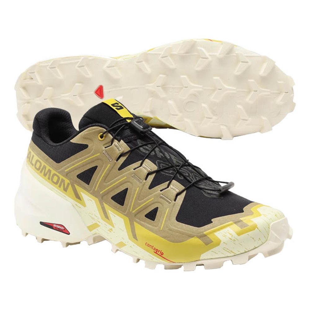 SALOMON CHAUSSURE Speedcross 6 Black/Crgree/Tyello