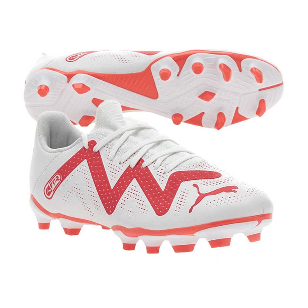 PUMA CHAUSSURE Future Play Fg/Ag White Fire Orchid