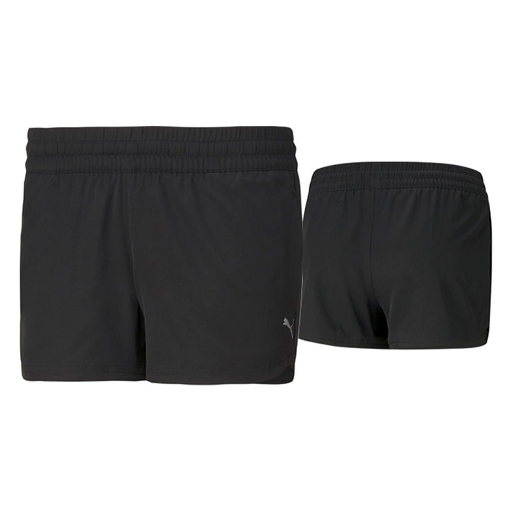PUMA SHORT Performance Woven 3in W Blk - PUMA23-SHORT Performance Woven 3in W Puma Blk TM