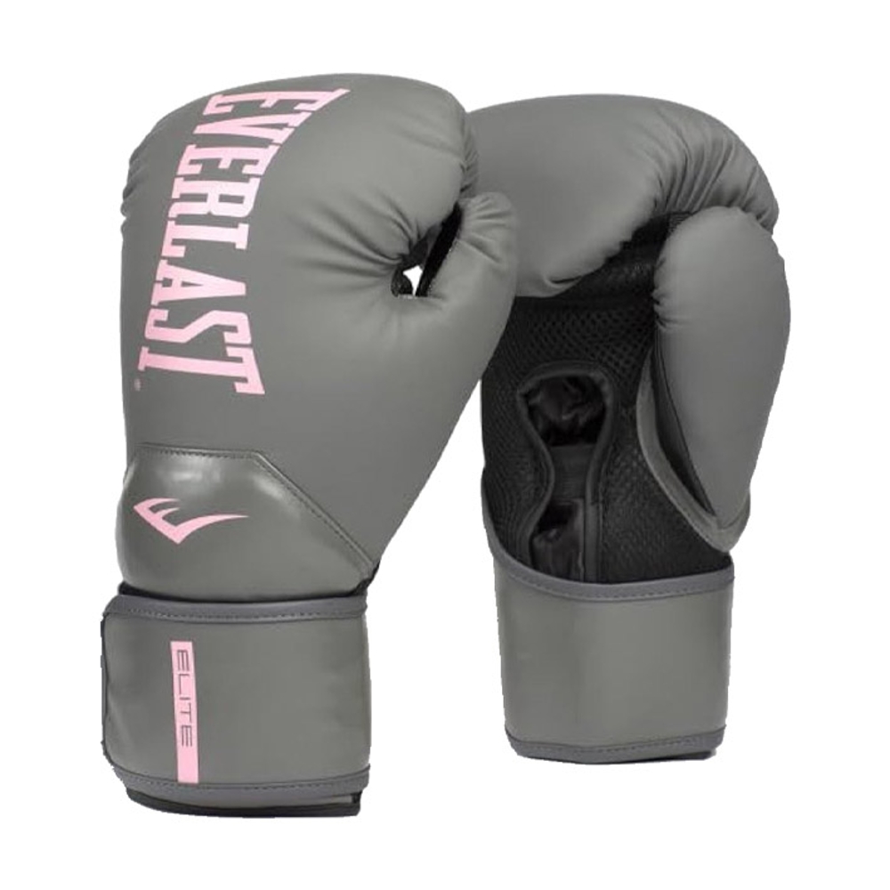EVERLAST GANT DE BOXE ELITE 2 OR/NOIR  - EVER25-GANT DE BOXE ELITE 2 GRIS/ROSE 8OZ