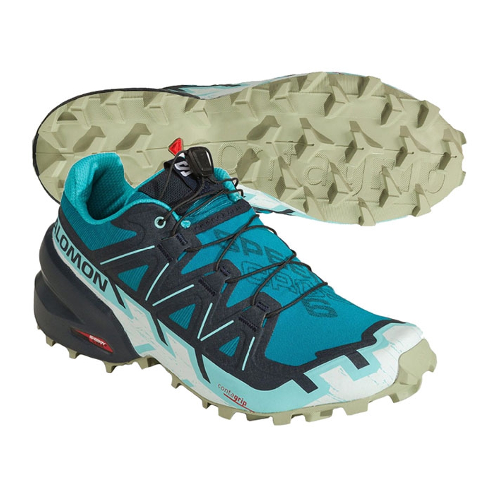 SALOMON CHAUSSURE Speedcross 6 W Tahide/Carbon/Tea - SALOMON24-CHAUSSURE Speedcross 6 W Tahide/Carbon/Tea T41 1/3