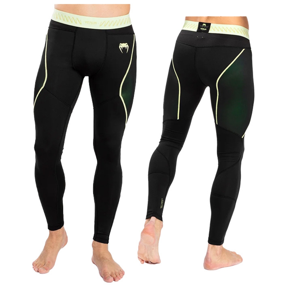 VENUM PANTALON Fusion 2.0 Spats - Black/Yellow - VENUM24-PANTALON Fusion 2.0 Spats - Black/Yellow - XXL