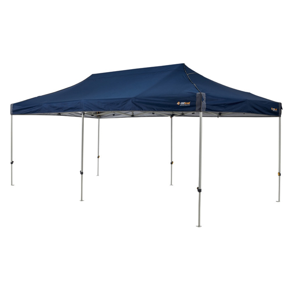 OZTRAIL23-GAZEBO Hydroflow Deluxe Canopy 6.0 Blue - OZTRAIL23-GAZEBO Hydroflow Deluxe Canopy 6.0 Blue