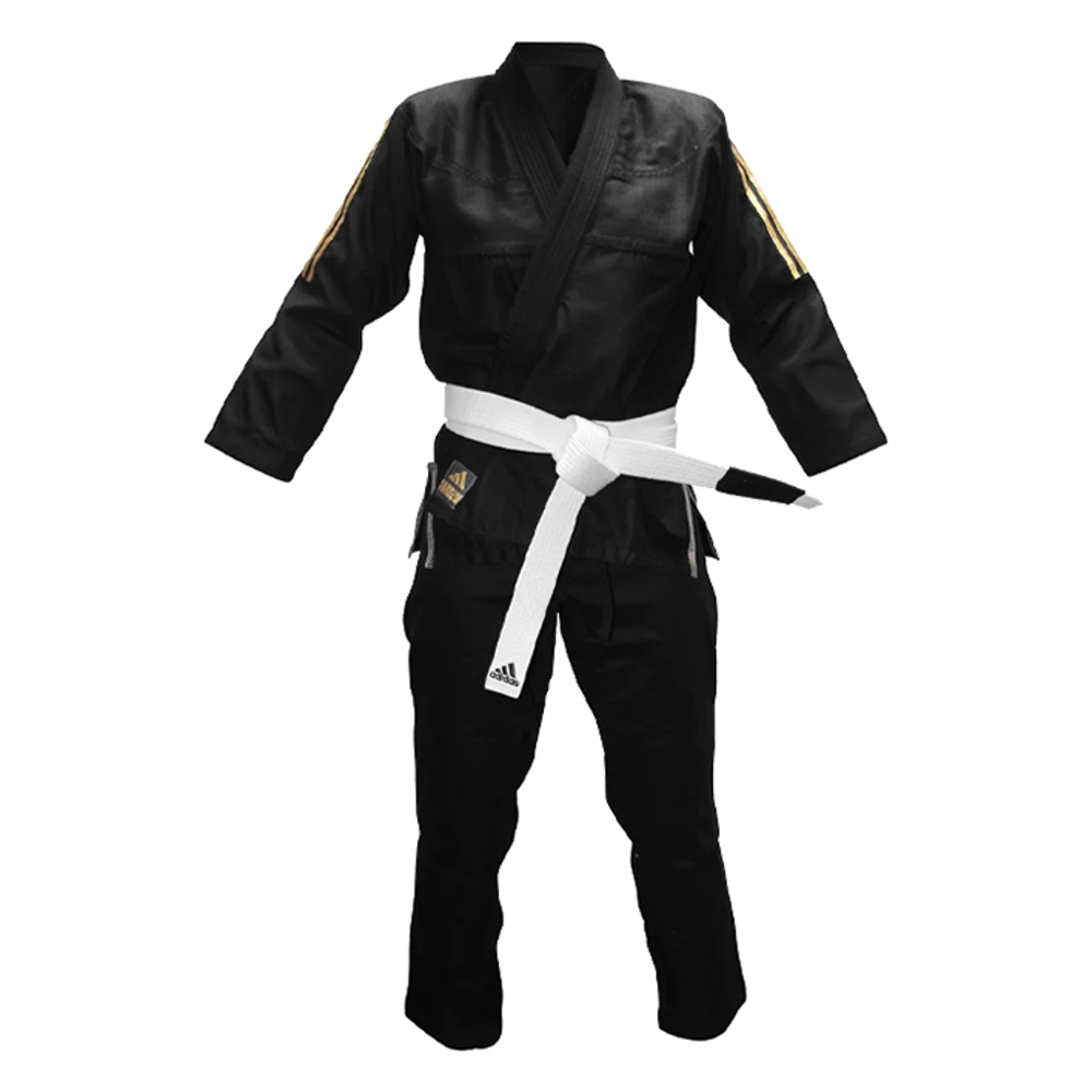 ADIDAS KIMONO JU-JITSU JJ250 NOIR/OR - ADI24-KIMONO JU-JITSU JJ250 NOIR/OR M3