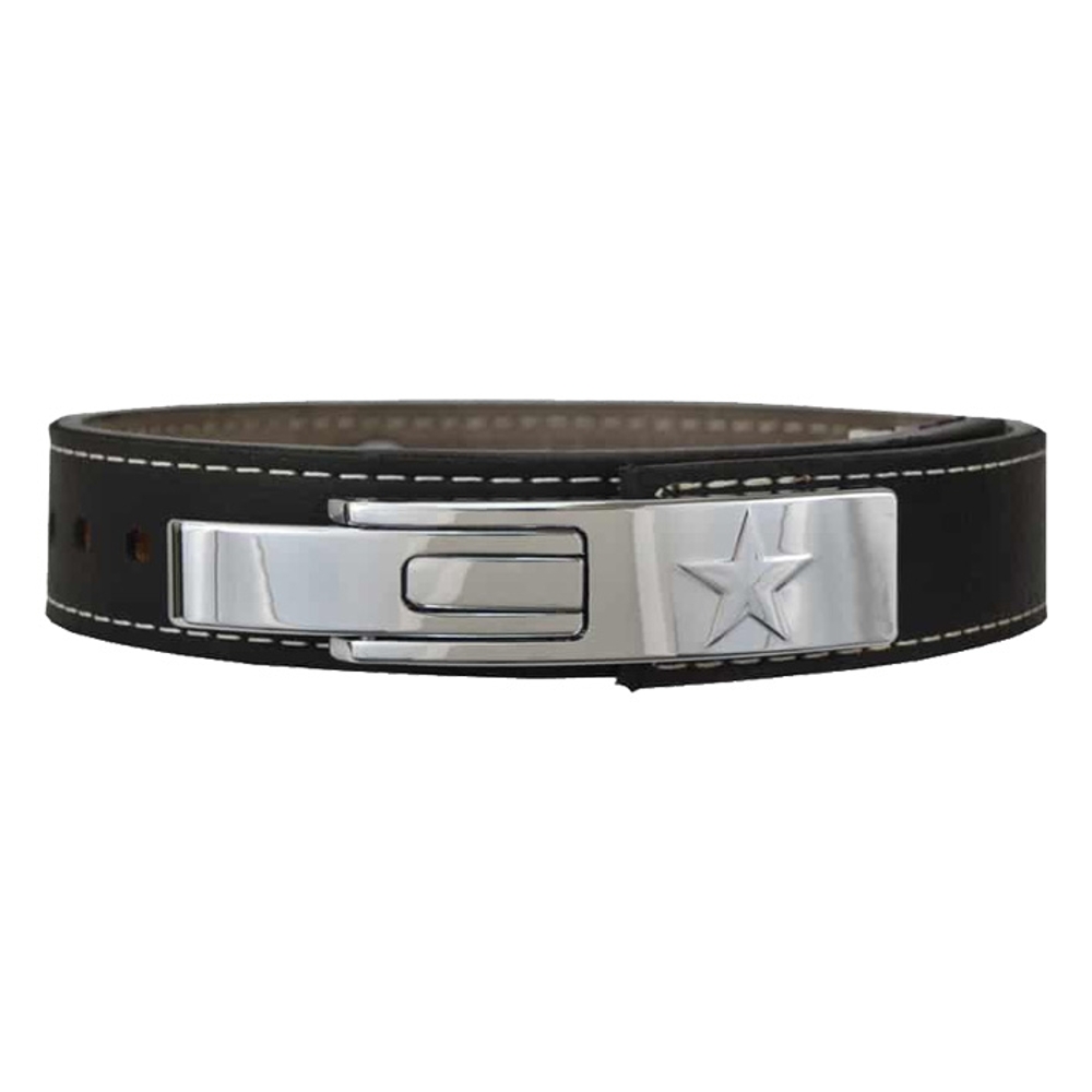 TITAN CEINTURE OMEGA LEVER BENCH BLK LEATHER - TITAN22-CEINTURE OMEGA LEVER BENCH BLK LEATHER M