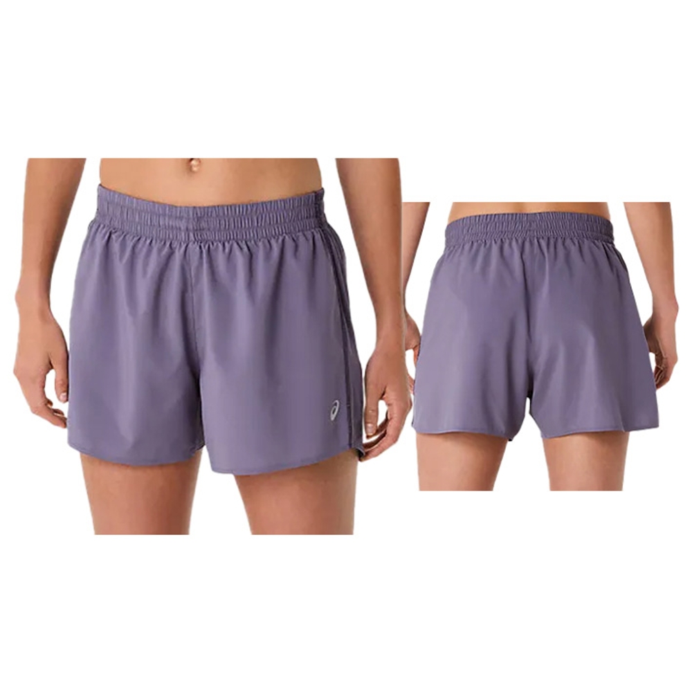 ASICS SHORT Silver 4In Greyish Purple