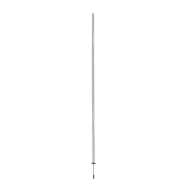 TREMB26-PIQUET SLALOM 160CM/25MM POINTE ACIER BLANC