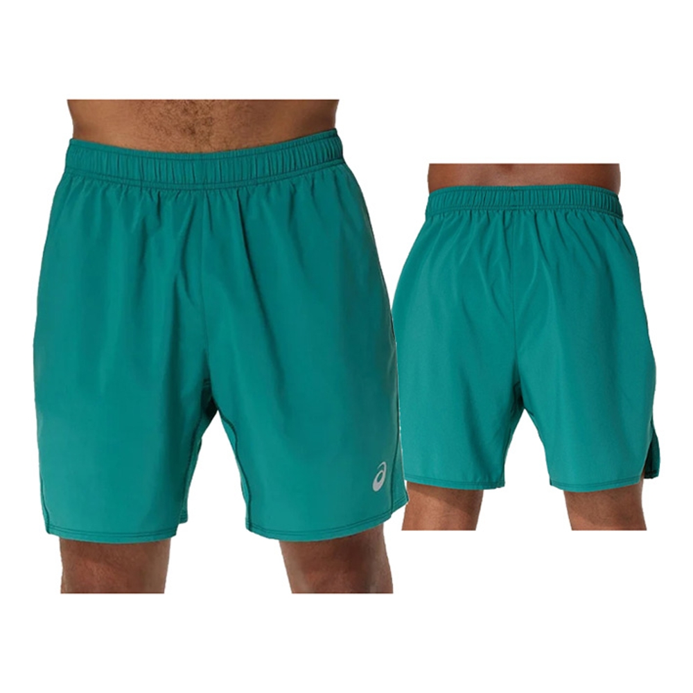 ASICS SHORT Silver 7In Rainy Lake  - ASICS25-SHORT Silver 7In Rainy Lake TS
