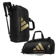 ADI26-SAC SPORT 2 EN 1 NOIR/OR TS