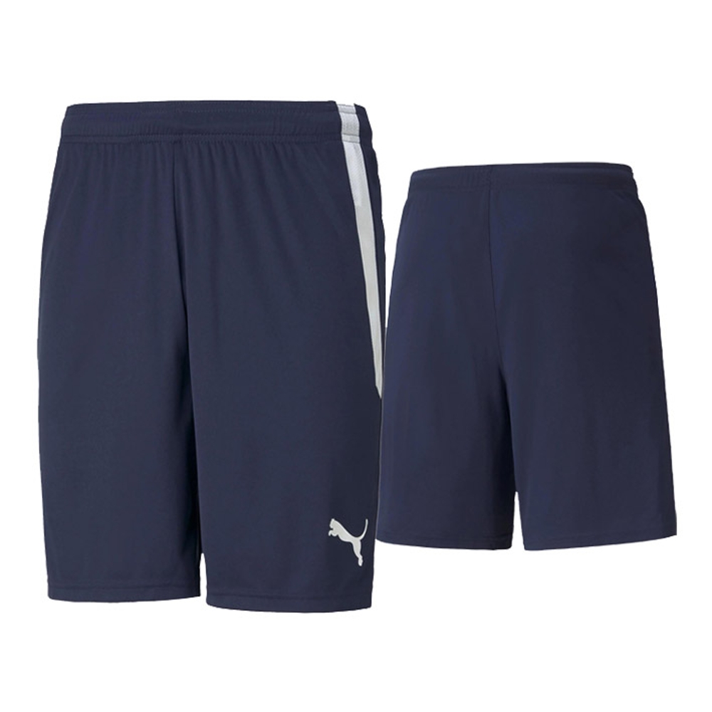 PUMA SHORT Teamliga Peacoat-White